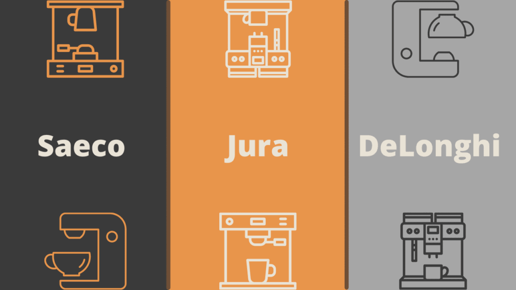 Saeco jura or delonghi